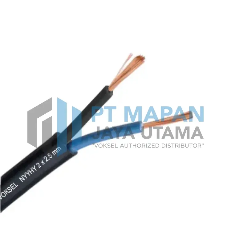 NYYHY 2 x 2.5 mm² - 450/750V @ 100M VOKSEL