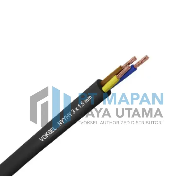 NYYHY 3 x 1.5 mm² - 450/750V @ 100M