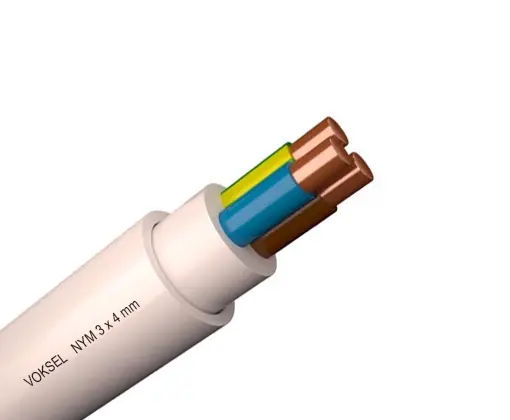 NAYRGBY 4 x 95 mm² - 0.6/1 kV - Y (AL/PVC/SWA/PVC) Sect Voksel