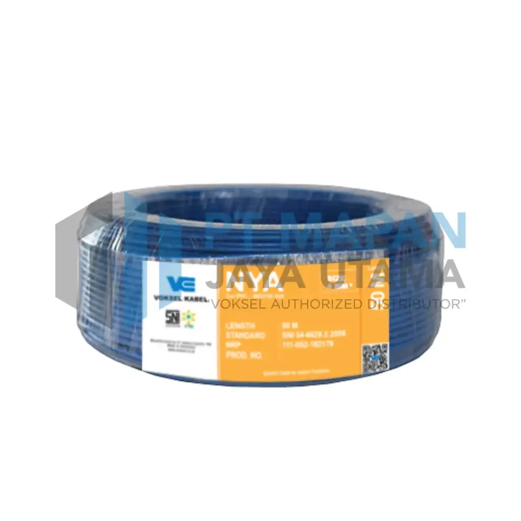 NYA 1 x 2.5  mm² Solid Blue - 450/750V @ 50 m   