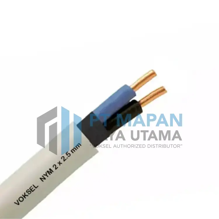 NYM 2 x 2.5 mm² Voksel - Solid - 300/500V @ 50M