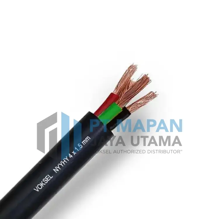 NYYHY 4 x 1.5 mm² - 450/750V @ 100M 