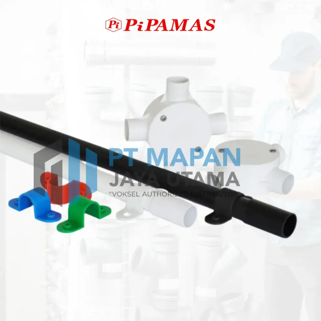 Aksesoris / Fitting Pipa Listrik uPVC Conduit PIPAMAS