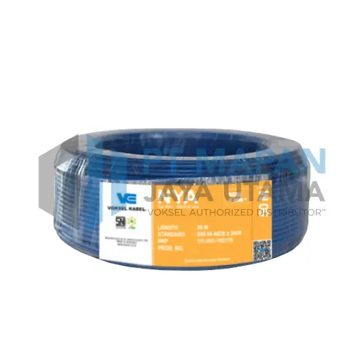 NYA 1 x 2.5  mm² Solid Blue - 450/750V @ 50 m   